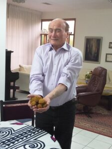 Dawid Leitner i falafel