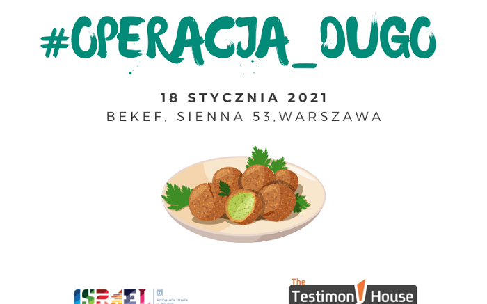 Falafel i historia - operacja Dugo, Warszawa 2021